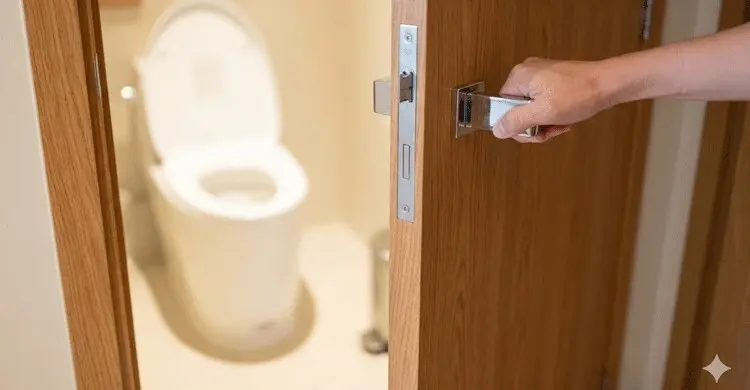 বাথরুমের দরজা সবসময় বন্ধ রাখা কি স্বাস্থ্যকর?