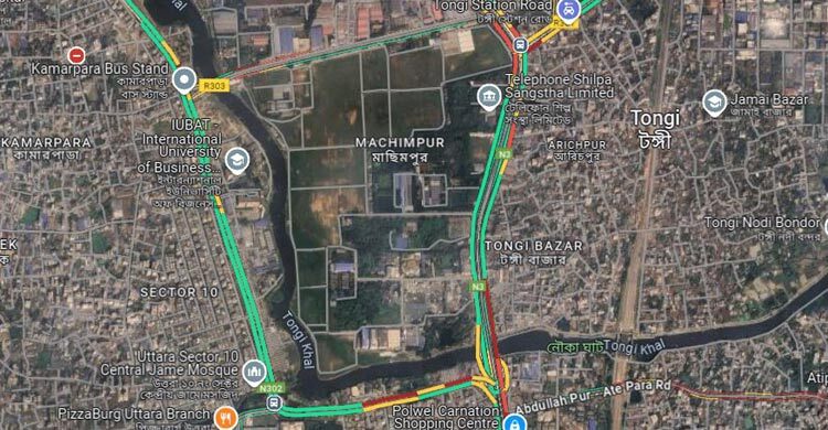 Rallies banned in Uttara, Turag for indefinite period