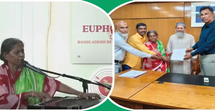 সরকারি গণমাধ্যমের শিল্পীর মর্যাদা পেলেন ভাইরাল সেই লায়লা বাউল