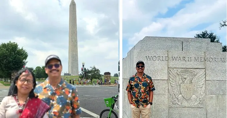 ওয়াশিংটন মনুমেন্ট ও দ্বিতীয় বিশ্বযুদ্ধের স্মৃতি
