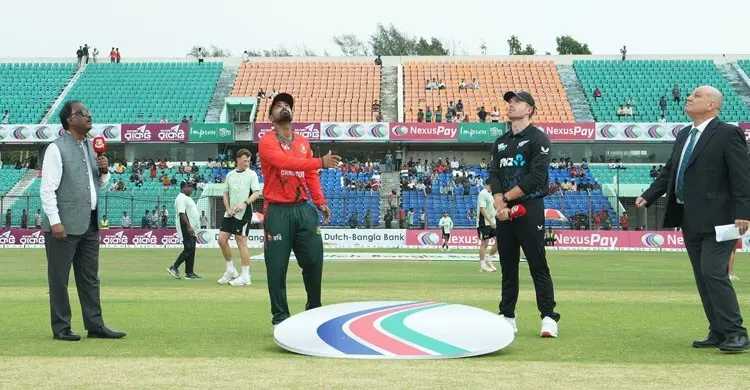 সিরিজ নির্ধারণী ম্যাচে বাংলাদেশকে ব্যাটিংয়ে পাঠিয়েছে নিউজিল্যান্ড