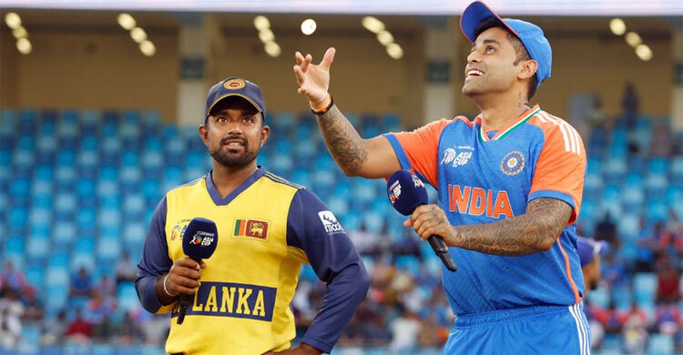 নিয়মরক্ষার ম্যাচে টস জিতে ভারতকে ব্যাটিংয়ে পাঠাল শ্রীলঙ্কা