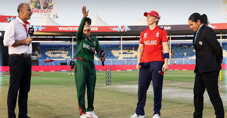 টস জিতে বাংলাদেশকে ব্যাটিংয়ে পাঠালো ইংল্যান্ড