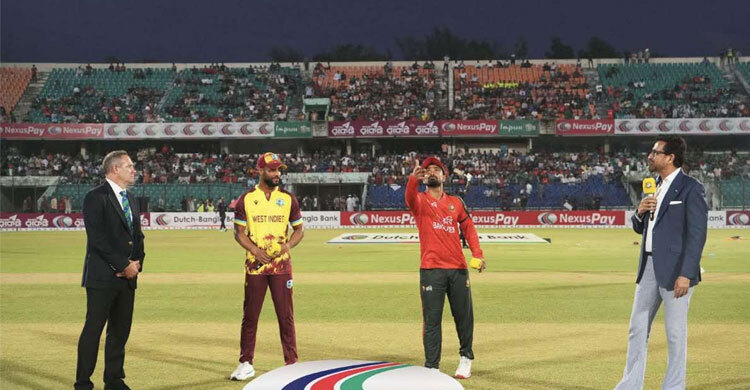 শেষ টি-টোয়েন্টিতে টস জিতে ব্যাটিংয়ে বাংলাদেশ