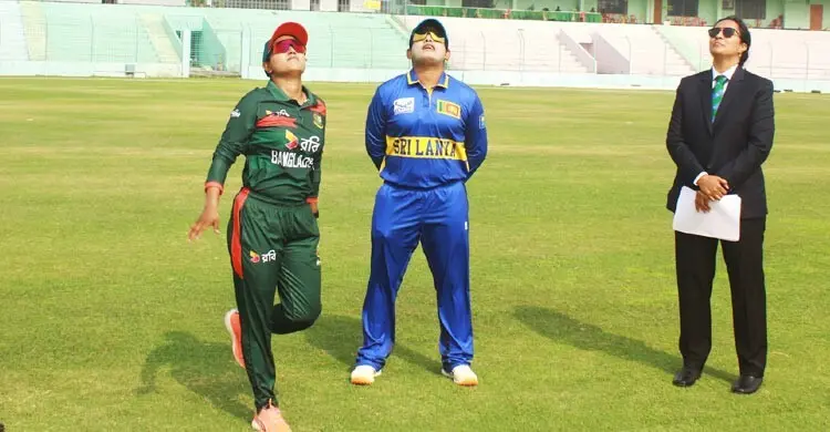 সিরিজ জয়ের মিশনে টস জিতে ব্যাটিংয়ে বাংলাদেশ