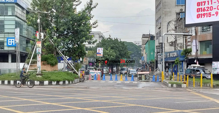 রাজধানীর ৭০ মোড়ে পরিবর্তন, গতি ফিরছে সড়কে