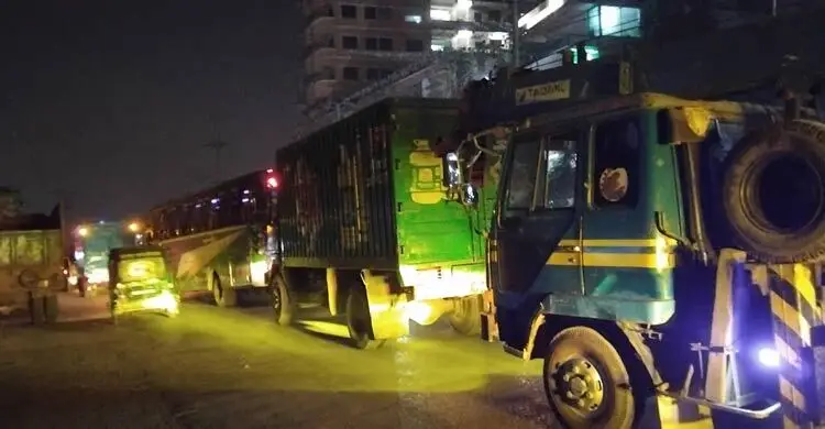 ঢাকা-সিলেট মহাসড়কে ৬ কিলোমিটার যানজট