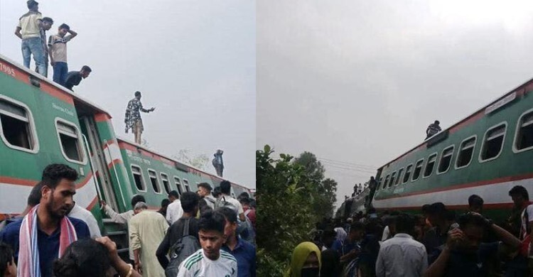 বগুড়ায় বগি লাইনচ্যুত, কাল ঢাকা থেকে ট্রেন ছাড়তে দেরি হতে পারে