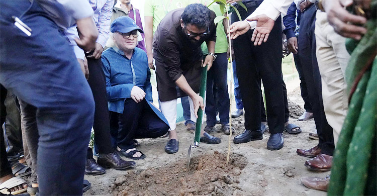 দিয়াবাড়িতে ১৬০০ গাছ লাগিয়েছে উত্তর সিটি