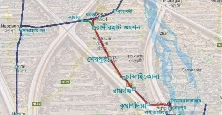 Seven years, no train: Sirajganj-Bogura rail link still just on paper