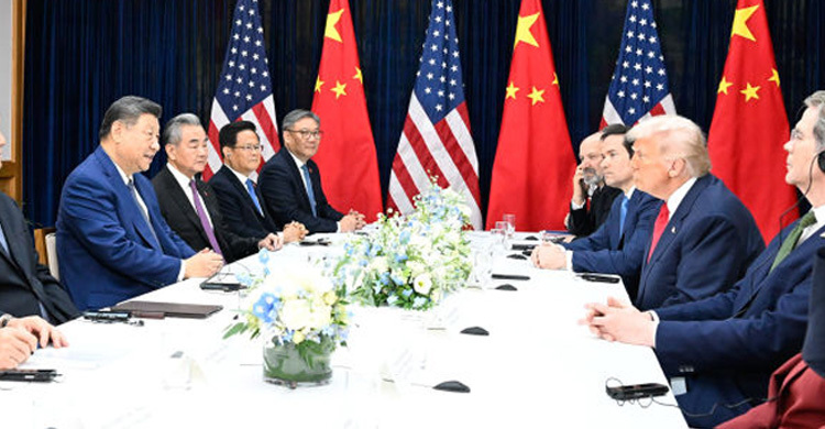 জিনপিংয়ের সঙ্গে বৈঠককে ১০-এ ১২ দিলেন ট্রাম্প