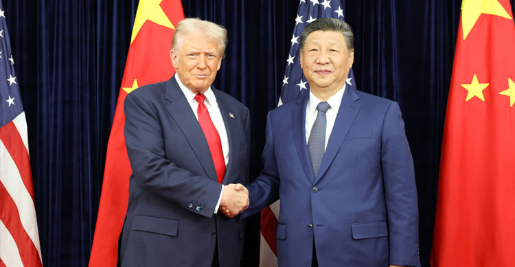 জিনপিংয়ের সঙ্গে বৈঠকের পর চীনের ওপর শুল্ক কমালেন ট্রাম্প
