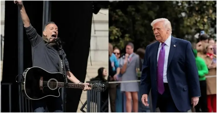 যে কারণে রকস্টার ব্রুস স্প্রিংস্টিনকে বয়কট করতে বললেন ট্রাম্প