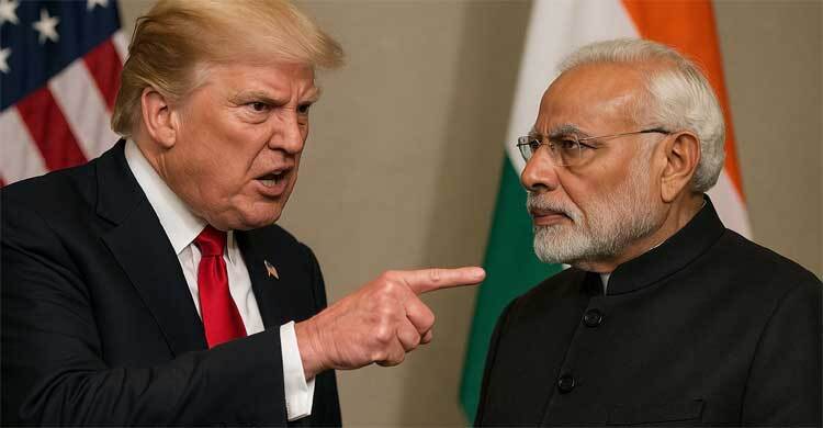 রাশিয়া থেকে ‌‘তেল আমদানির’ কারণেই ভারতের ওপর ‘রুষ্ট’ ট্রাম্প?