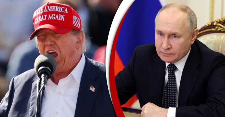 যুদ্ধ বন্ধে পুতিনকে ‘১০-১২ দিন’ সময় দিলেন ট্রাম্প