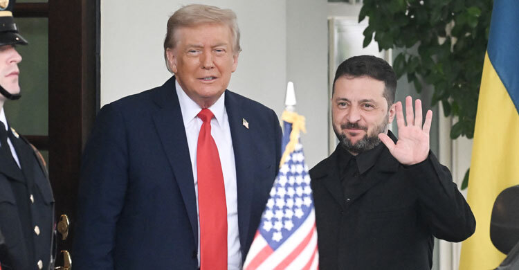 শুক্রবার ট্রাম্পের সঙ্গে বৈঠক করবেন জেলেনস্কি