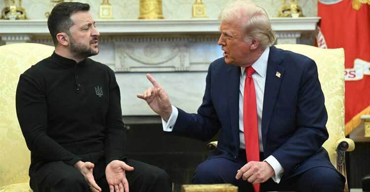 গাজার মতো ইউক্রেনের যুদ্ধও থামিয়ে দেন: ট্রাম্পকে জেলেনস্কির অনুরোধ