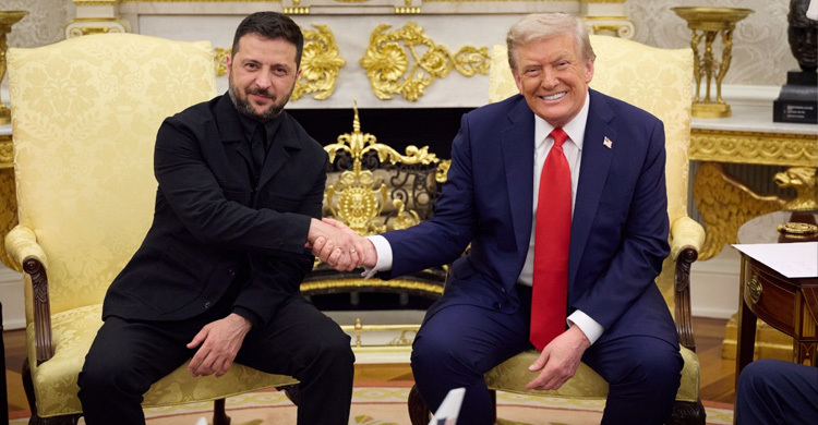 ট্রাম্পকে কী উপহার দিলেন জেলেনস্কি?