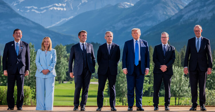G7 urges Mideast de-escalation as Trump abruptly exits summit