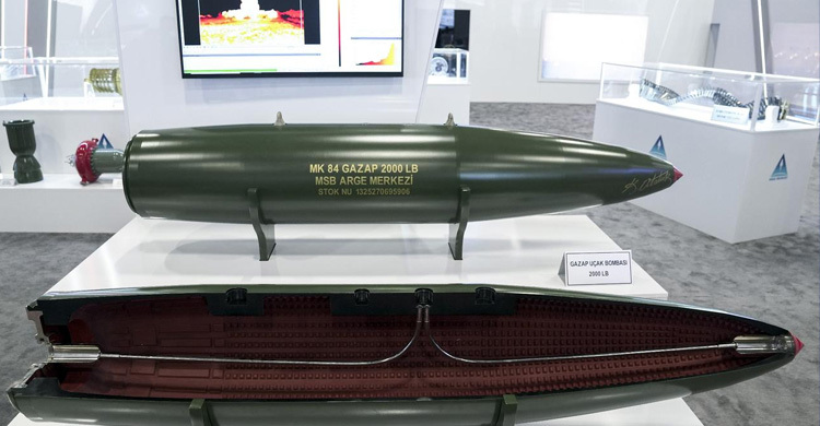 তুরস্কের সবচেয়ে শক্তিশালী অ-পারমাণবিক বোমা উন্মোচন