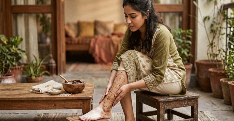 পায়ের কালচে দাগ দূর করবেন যেভাবে