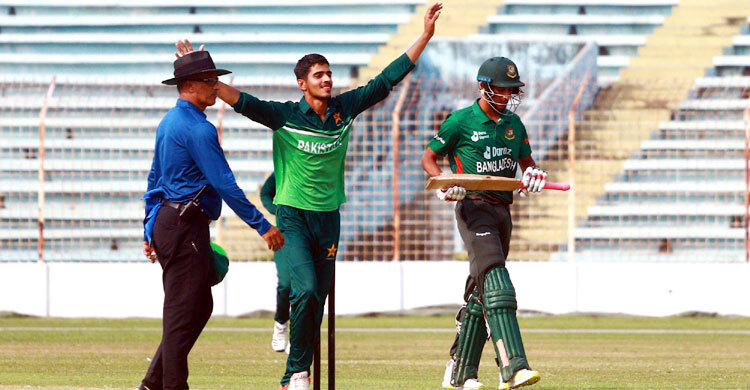 পাকিস্তানের কাছে শেষ ম্যাচেও হারলো বাংলাদেশের যুবারা