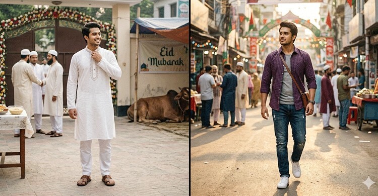 কোরবানির ঈদে ছেলেদের পোশাকে থাকবে ক্ল্যাসিক না ক্যাজুয়াল?