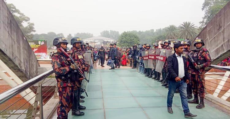 জিয়া উদ্যান ও জাতীয় স্মৃতিসৌধে বিজিবি মোতায়েন
