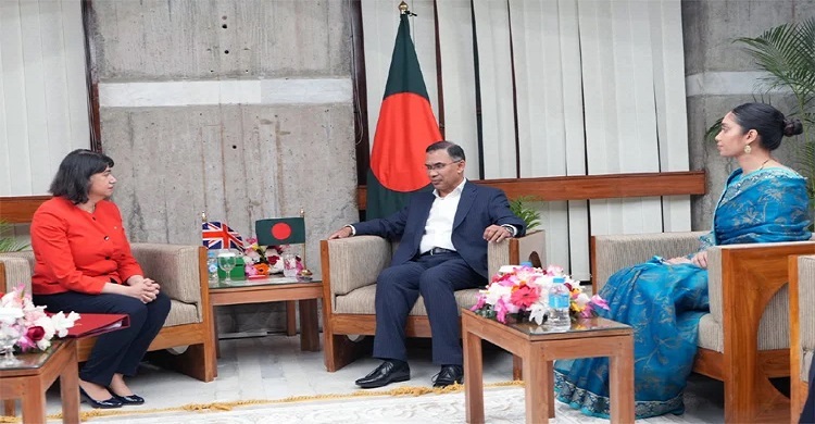 UK Under-Secretary of State Seema Malhotra calls on Tarique Rahman
