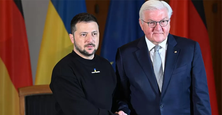 জার্মানি সফরে জেলেনস্কি