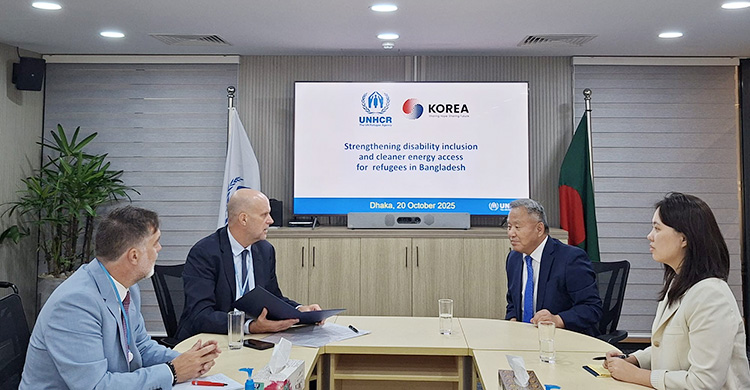 রোহিঙ্গাদের সহায়তায় ৫০ লাখ ডলার অনুদান দিলো দক্ষিণ কোরিয়া