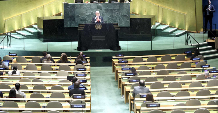 অধিবেশন কক্ষেই ছিল না বাংলাদেশ প্রতিনিধিদল