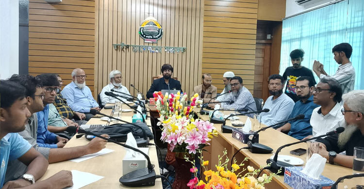 ওয়েবসাইট থেকেই শাকসুর তথ্য পাবেন শিক্ষার্থীরা