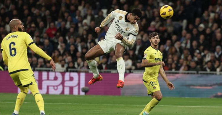 Bellingham scores as Real beat Villarreal to go top