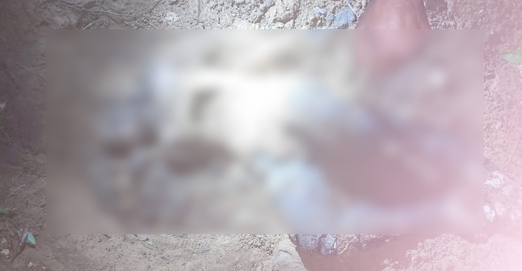 কাঁটাতারের বাইরে মিললো যুবকের মাটিচাপা মরদেহ