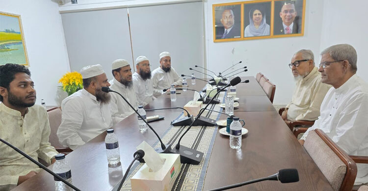 মির্জা ফখরুলের সঙ্গে নেজামে ইসলাম পার্টির বৈঠক