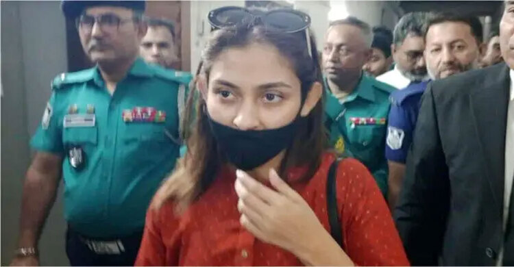 আত্মসমর্পণ করে জামিন পেলেন মেহজাবীন চৌধুরী