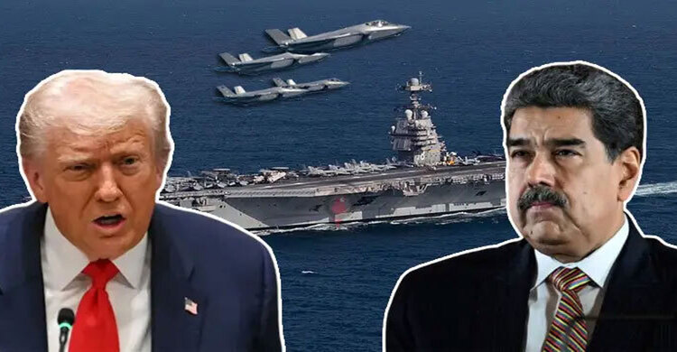 ভেনেজুয়েলার আকাশসীমা ‘বন্ধ’, হা'ম'লা'র দ্বারপ্রান্তে যুক্তরাষ্ট্র!