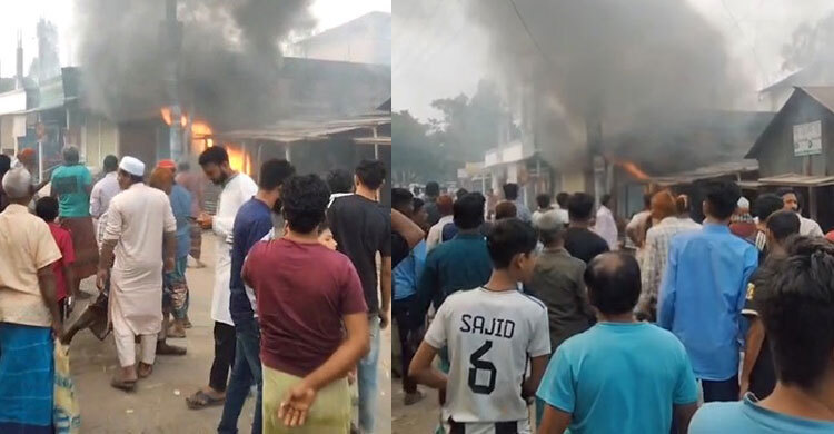 টাঙ্গাইলে দোকানে আগুন, দগ্ধ হয়ে মালিকের মৃত্যু