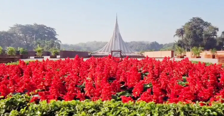 শহীদদের স্মরণে চার স্তরের নিরাপত্তায় প্রস্তুত জাতীয় স্মৃতিসৌধ