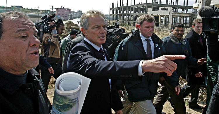 গাজার ‘বোর্ড অব পিস’এর নেতৃত্বে টনি ব্লেয়ার