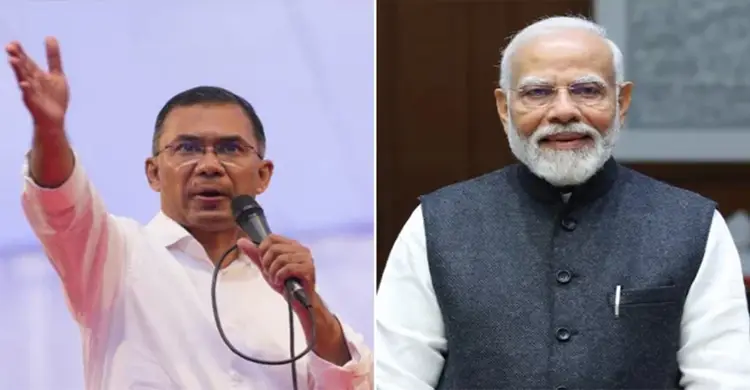 তারেক রহমানকে মোদীর অভিনন্দন