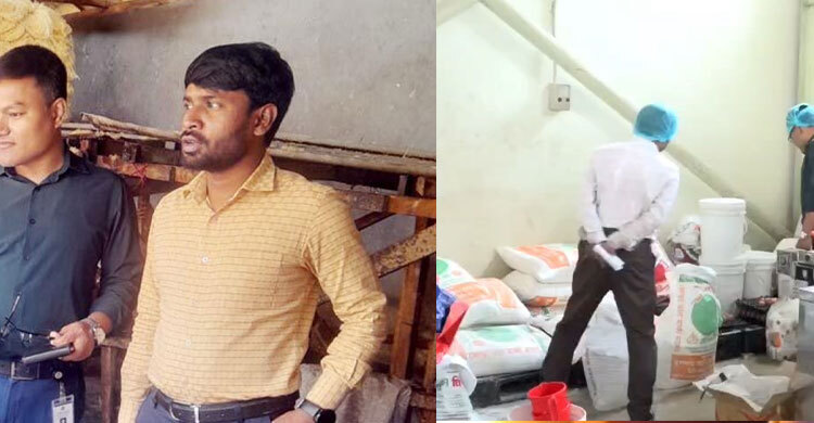 গাইবান্ধায় অনুমোদনহীন রং ব্যবহার করায় দুই বেকারিকে জরিমানা