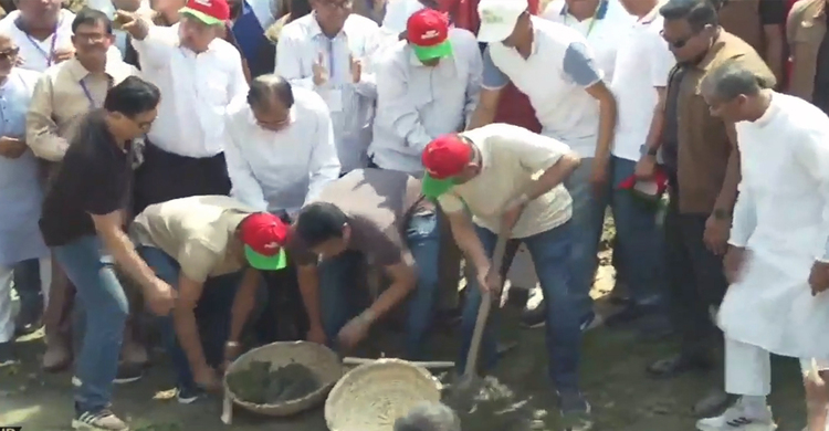 কথা রাখলেন তারেক রহমান, খাল খনন কর্মসূচির উদ্বোধন
