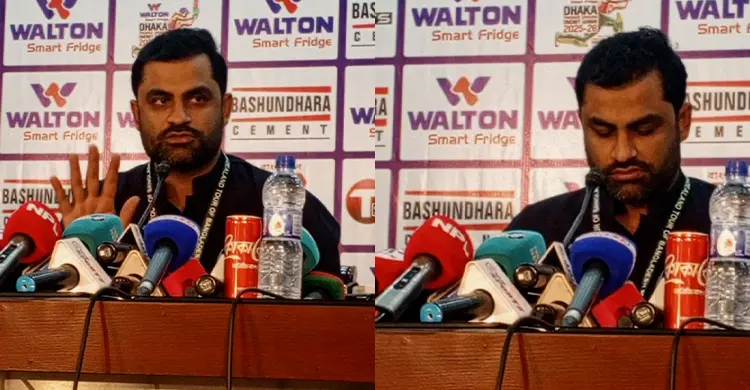 সাংবাদিকদের কাছে পাঁচ মিনিট চাইলেন বিসিবি বস তামিম