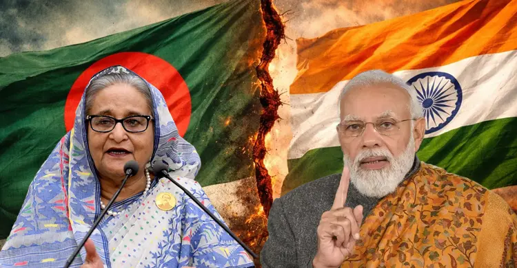ভারত থেকে রাজনৈতিক কার্যক্রম চালানোর অনুমতি নেই শেখ হাসিনার