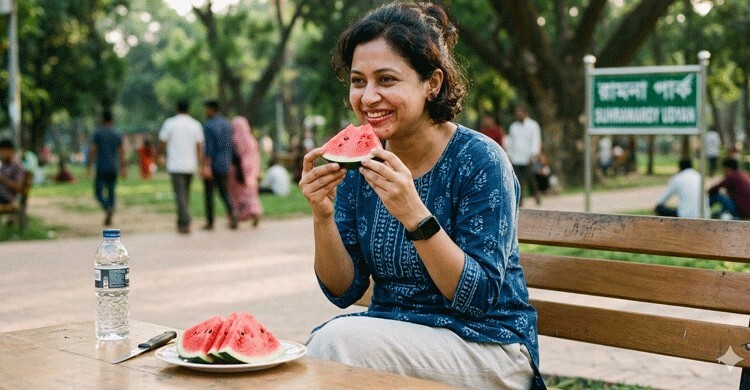 ডায়েটে রাখুন তরমুজ, কমবে বাড়তি ওজন