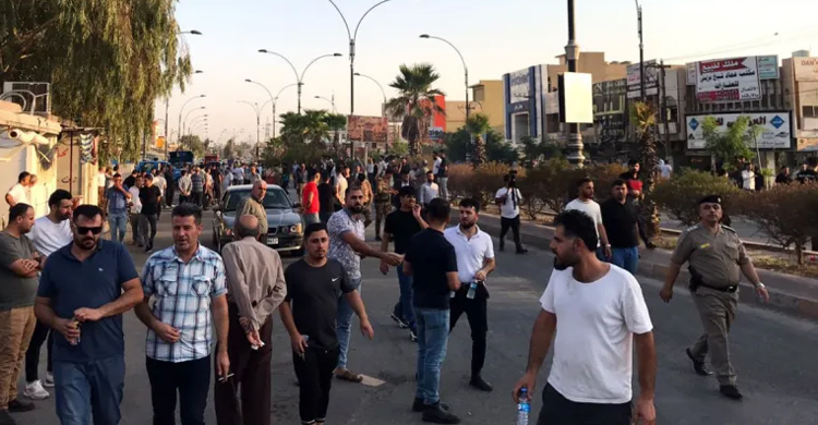 ইরাকের কিরকুক শহরে কারফিউ জারি