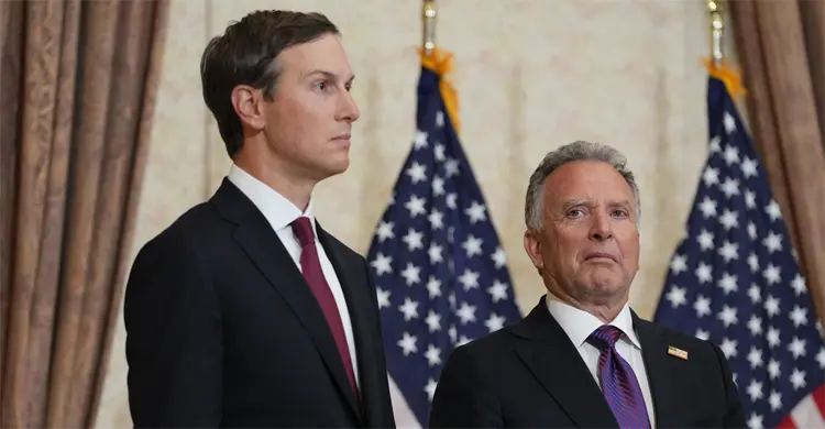 আলোচনায় অংশ নিতে পাকিস্তান যাচ্ছেন ট্রাম্পের বিশেষ দূত ও জামাতা