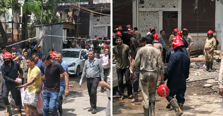 দিল্লিতে রেস্তোরাঁয় ভয়াবহ অগ্নিকাণ্ডে ১০ জনের মৃত্যু
